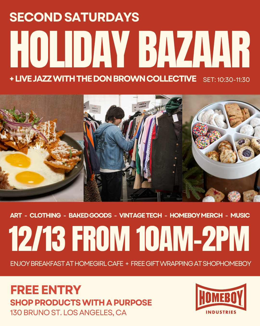 Second Saturdays at Homeboy Industries